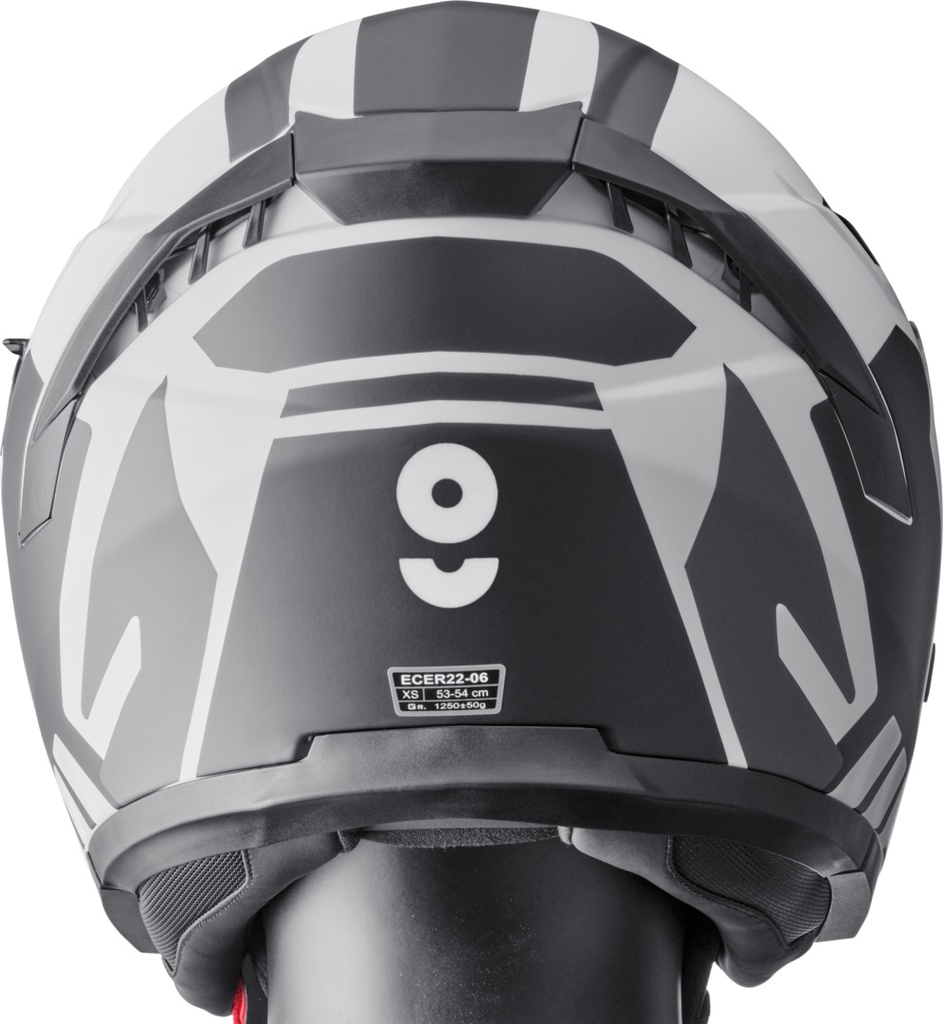 Jet Helmet Vectus Graphic black-white