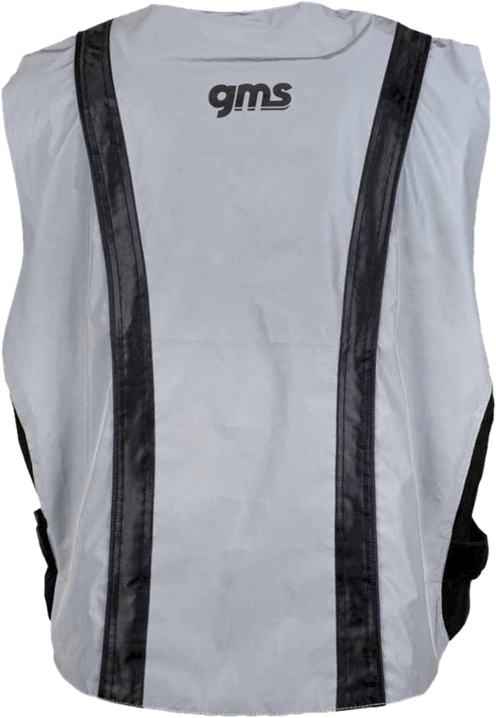Casual vest LUX grey-reflective