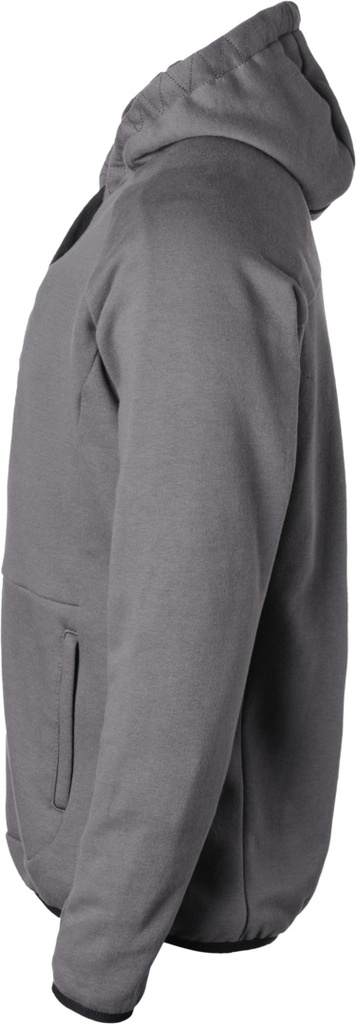 Hoodie Aras Zip grey