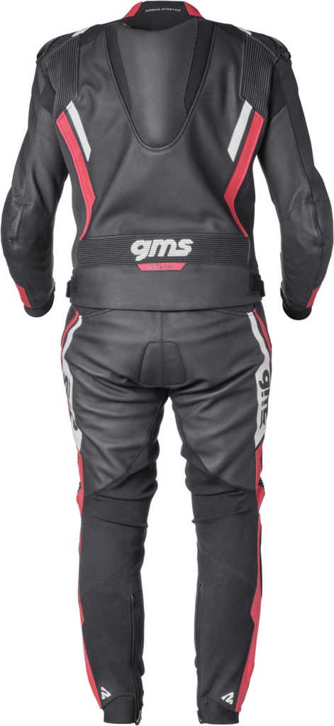 Leather Suit GR-1 2PCS black-red-white