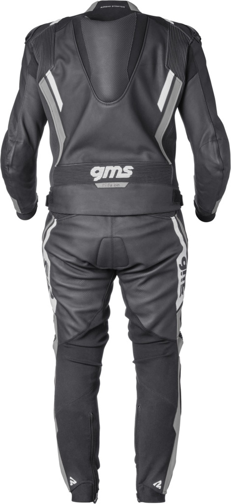 Leather Suit GR-1 2PCS black-grey-white