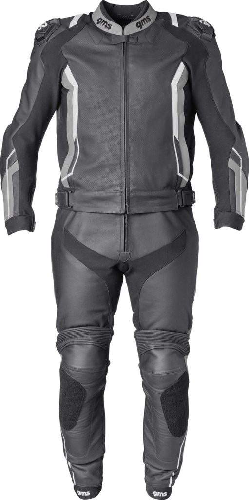Leather Suit GR-1 2PCS black-grey-white