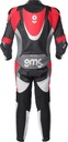 Leather suit GRC-1 1PCS black-white-red