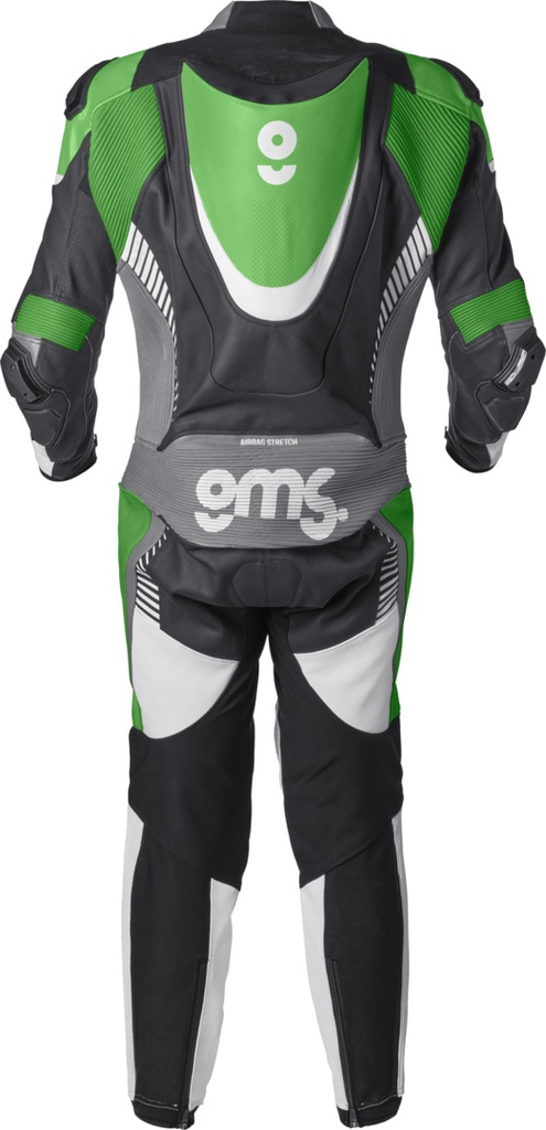 Leather suit GRC-1 1PCS black-white-green