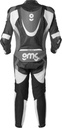 Leather suit GRC-1 1PCS black-white-gray
