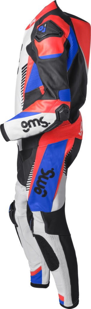 Leather suit GRC-1 1PCS black-blue-red