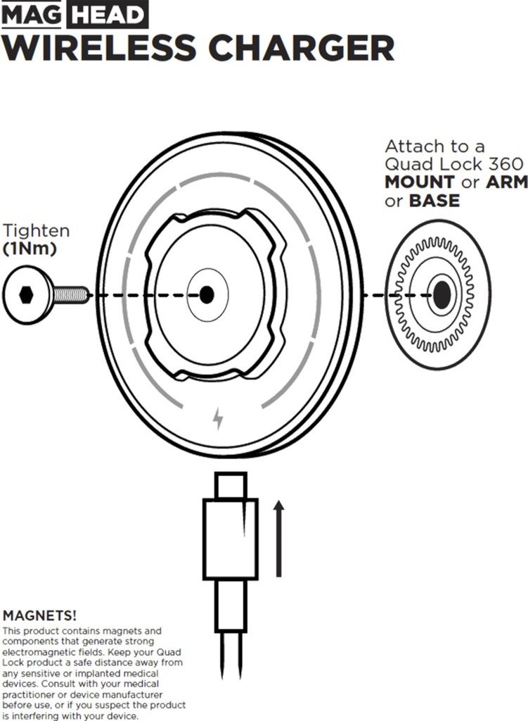MAG Wireless Charging Head - V2