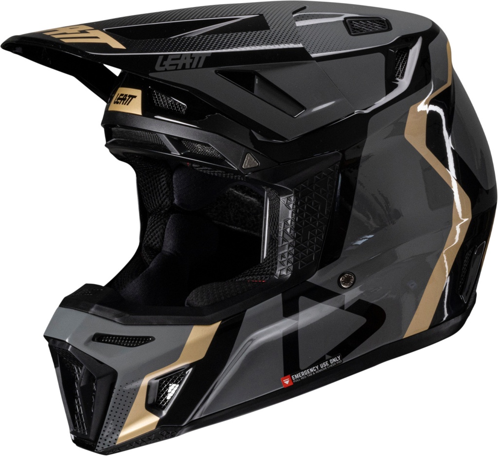 Helmet Kit Moto 8.5 V25 black-grey-brown