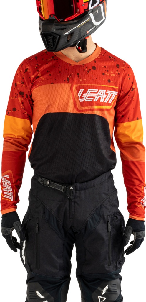 Jersey Moto 4.5 Enduro burn - orange-black-white