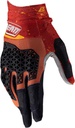 Glove Moto 4.5 Lite V25 burn orange-black-white