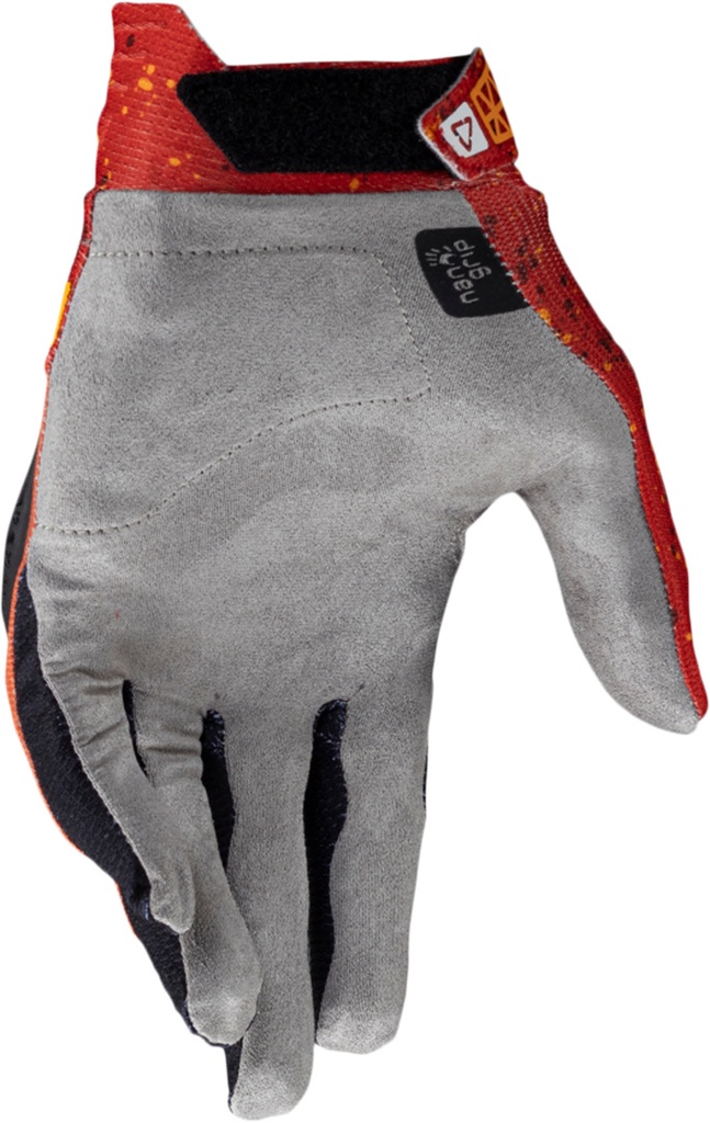 Glove Moto 4.5 Lite V25 burn orange-black-white
