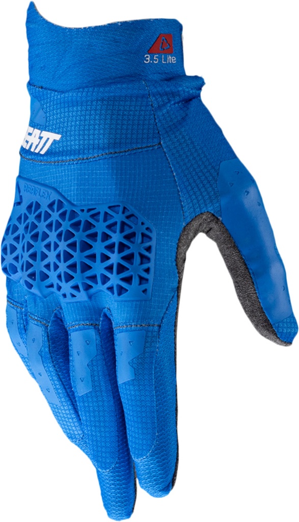 Glove Moto 3.5 Lite V25 royal blue-white