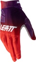 Glove Moto 2.5 X-Flow V25 sunburn red-purple-white