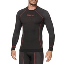 Functional shirt-long sleeve BlazeFit TS2W black-red