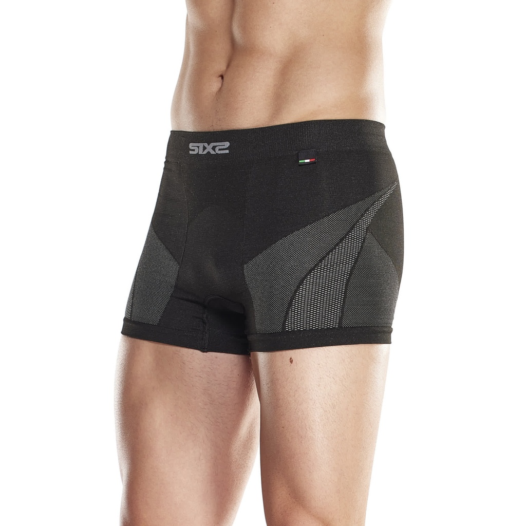 Short functional pants BOX V2 black-carbon