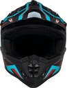 Cross Helmet iXS363 2.0 black matt-petrol-red