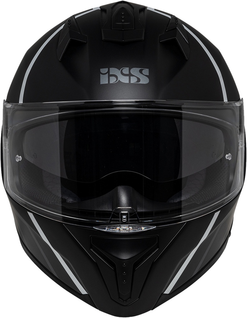 Full Face Helmet iXS217 2.0 black matt-white