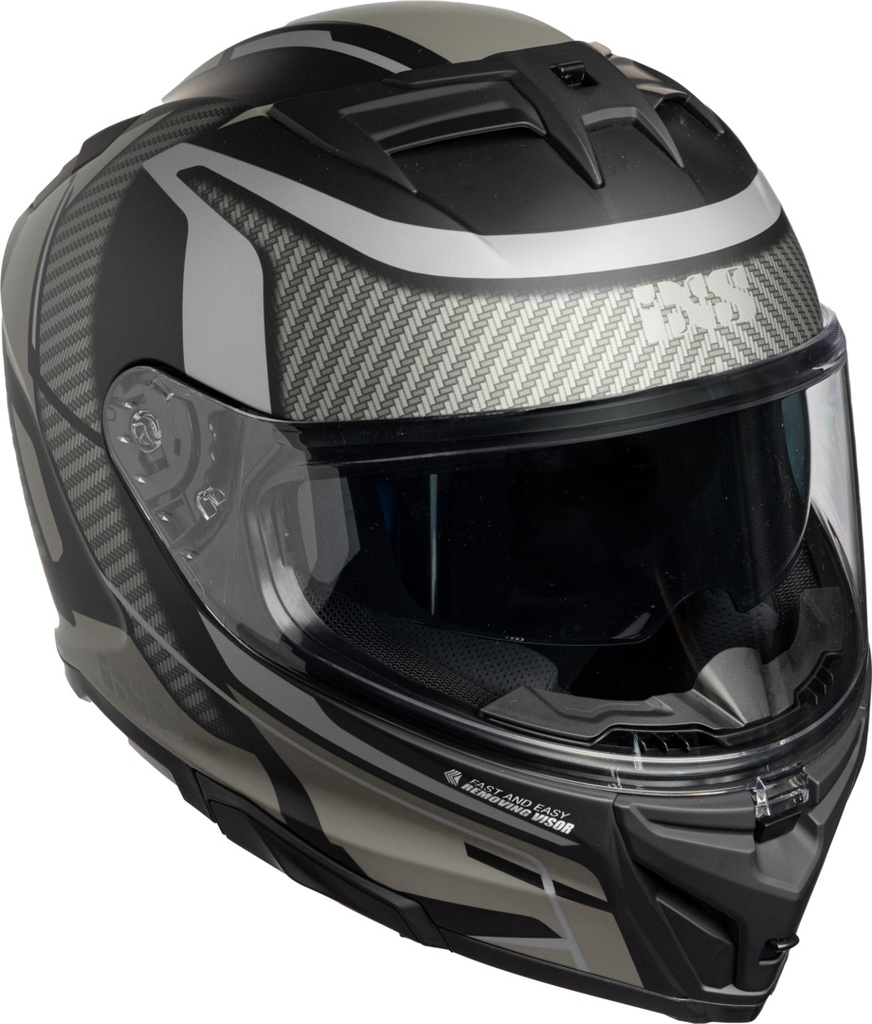 Full Face Helmet iXS912 SV 2.0 Blade matt black-silver