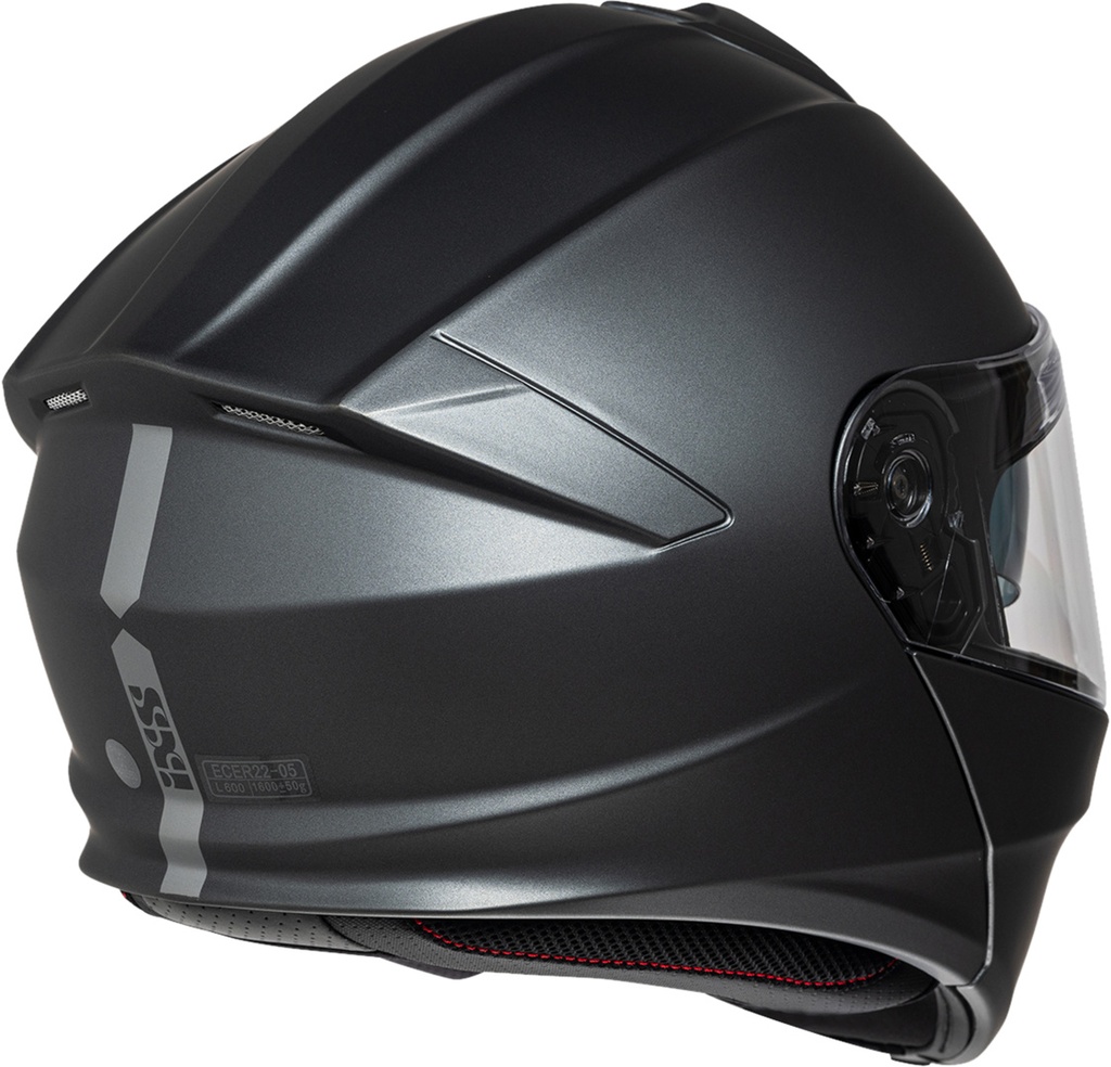 Flip-up Helmet iXS301 1.0 grey matt