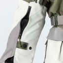 Venture-STX 1.0 laminated jacket light grey-olive