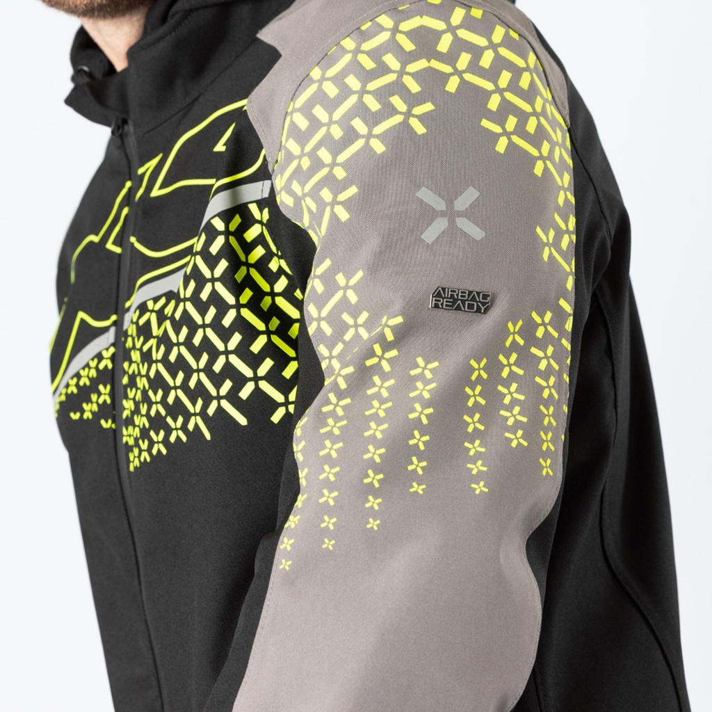 Rapid-STX 1.0 laminated jacket anthracite-lime