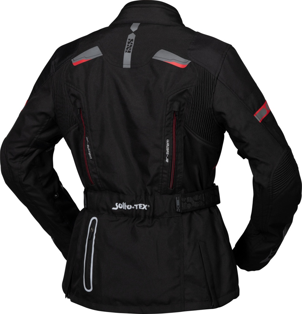 Tour women's jacket Liz-ST black-red