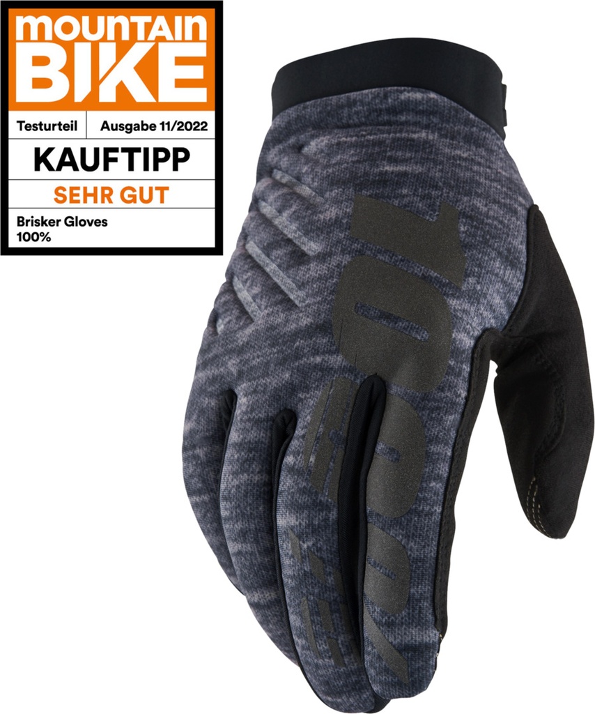Brisker Gloves Heather Grey