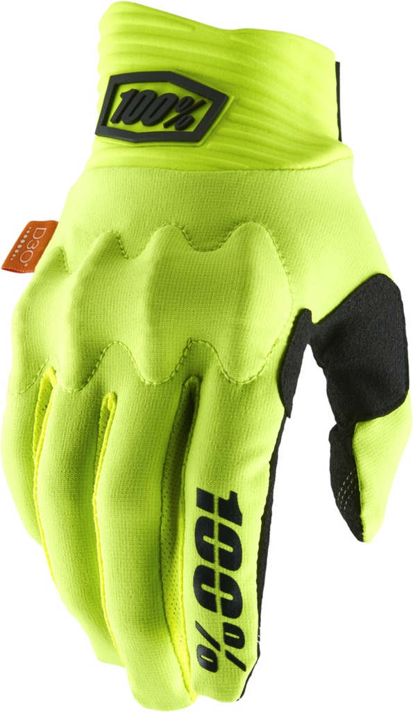 Cognito D30 Gloves fluo yellow-black