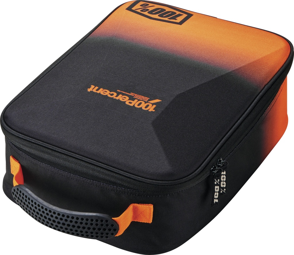Crush Goggle Case Black/Orange