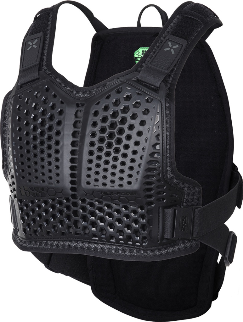 Pull-over upper body protective Hex black