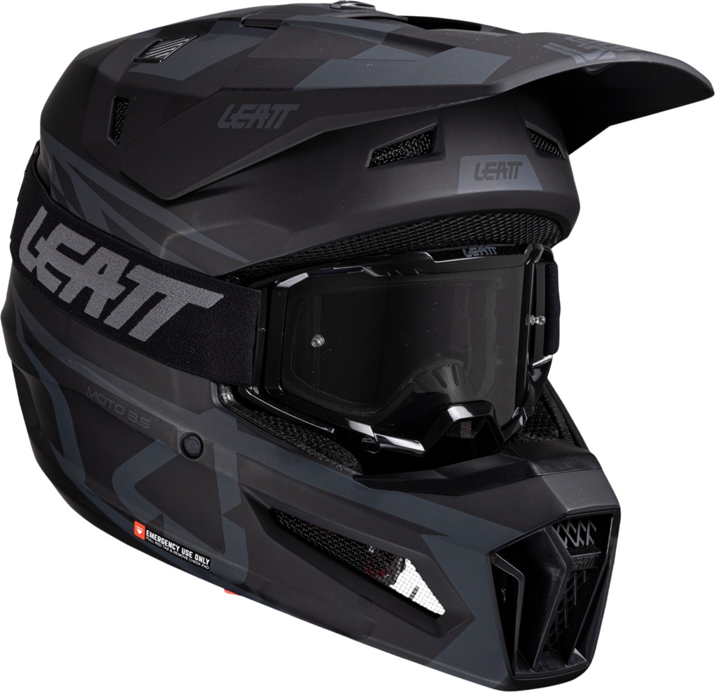 Helmet Kit Moto 3.5 V25 stealth black-grey
