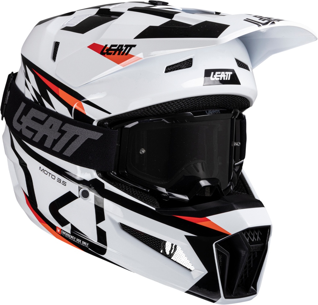 Helmet Kit Moto 3.5 V25 white-black-red