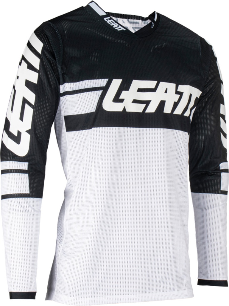 Jersey Moto 4.5 X-Flow White white-black