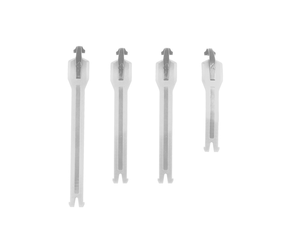 Kit de boucle GPX 5.5 FlexLock 4 pcs. blanc