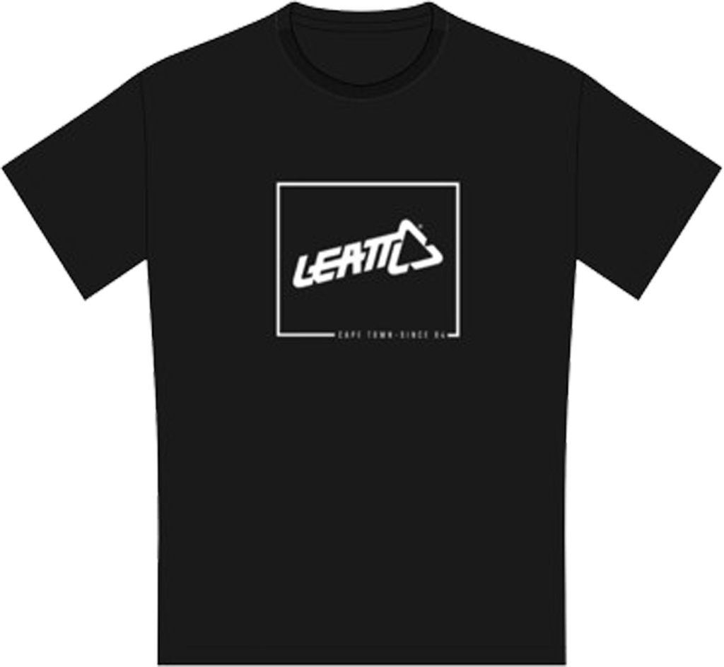T-shirt Leatt black/white promo
