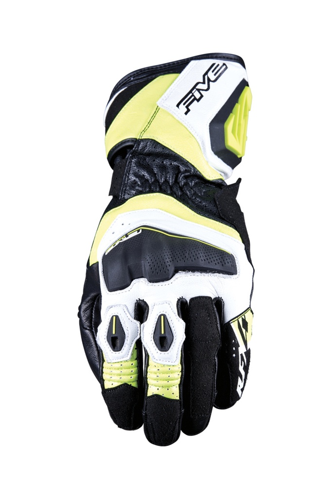 Gloves RFX4 EVO black-white-fluo yellow