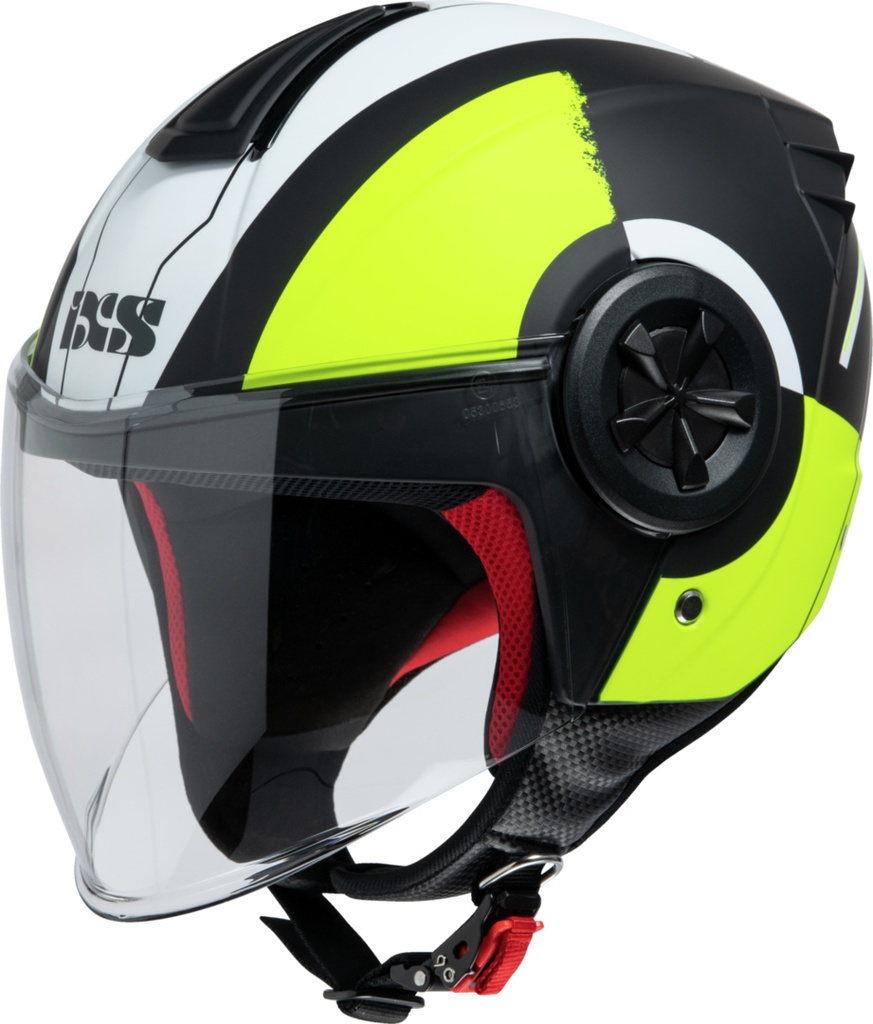 Jet Helmet 851 2.0 flat black-fluo yellow
