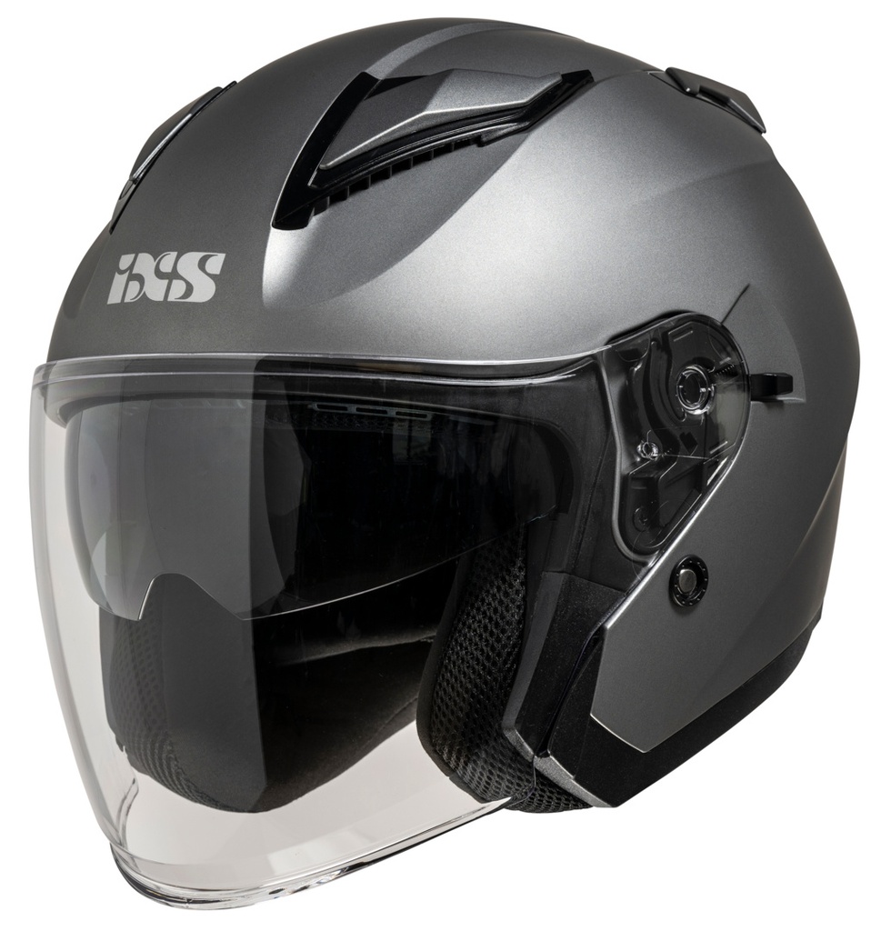 Jet Helmet iXS868 SV matt grey
