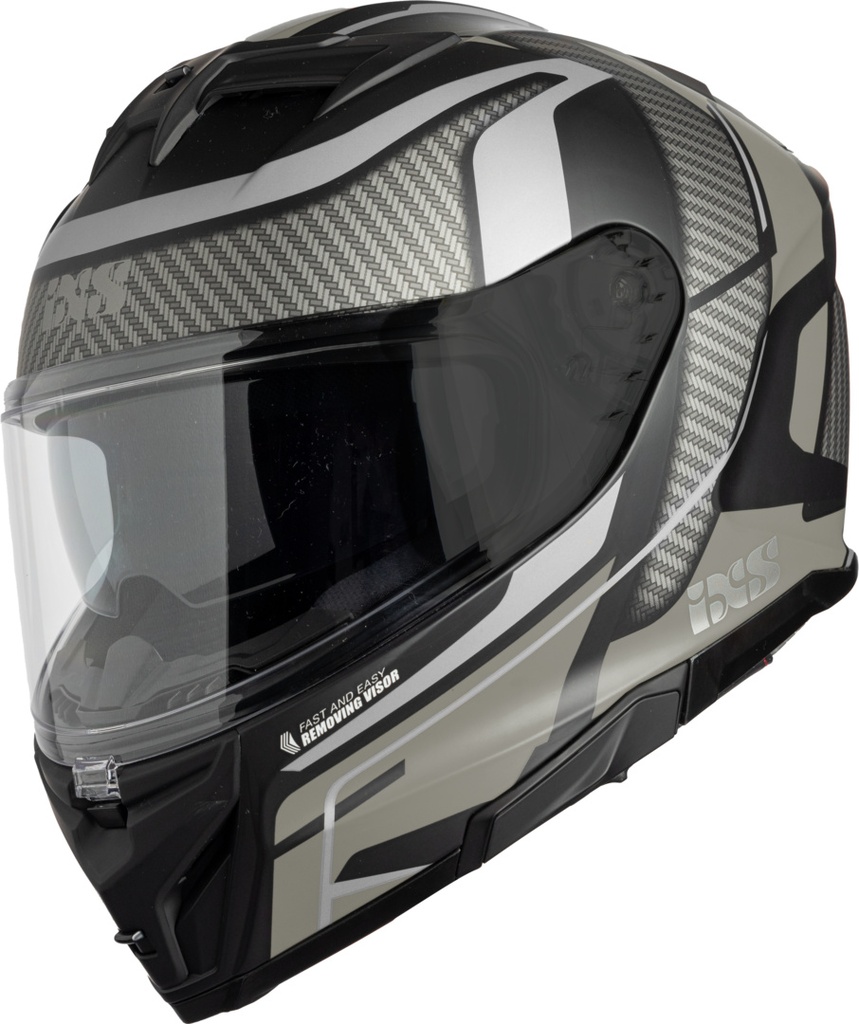 Full Face Helmet iXS912 SV 2.0 Blade matt black-silver