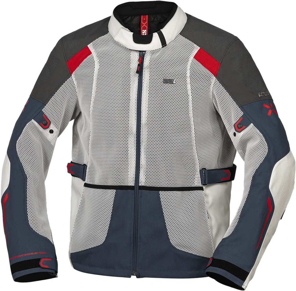 Tourster-BigAir 1.0 jacket light grey-blue-red