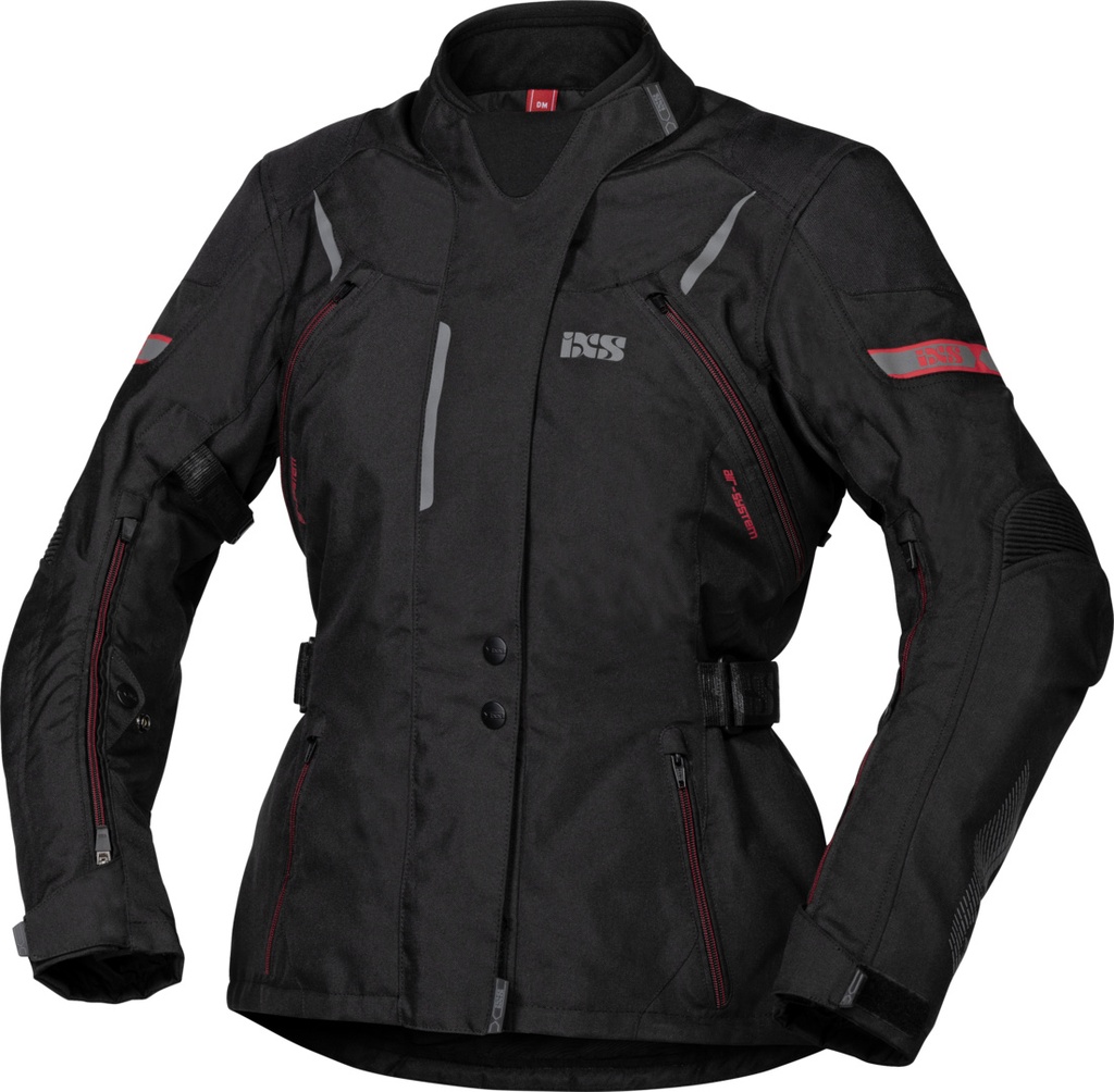 Tour women's jacket Liz-ST black-red