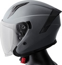 Jet Helmet Vectus titanio opaco