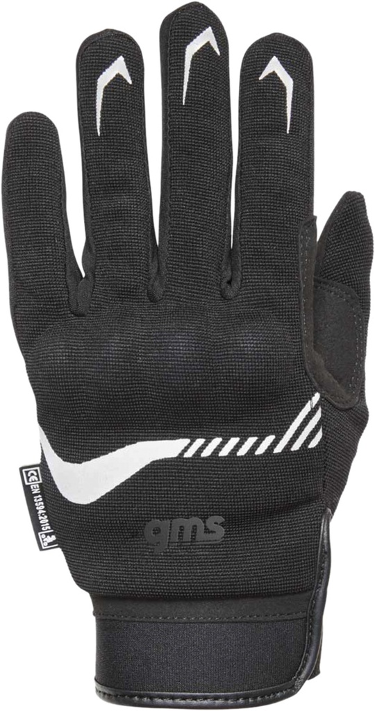Germas Gloves Jet-City black-white