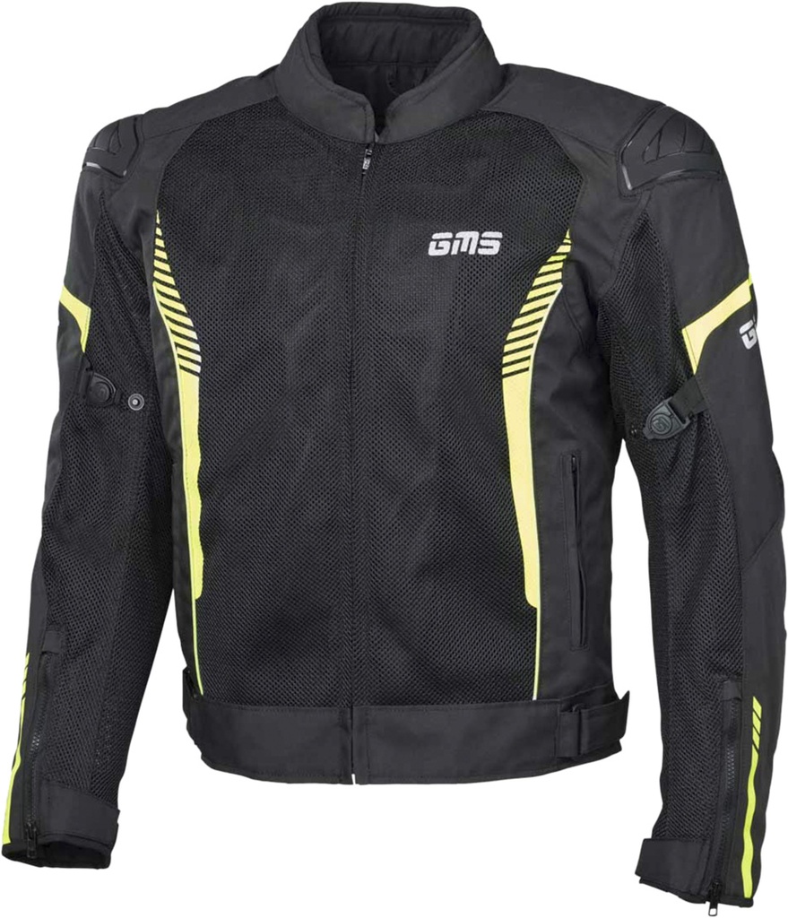 Germas jacket Samu Mesh black-yellow