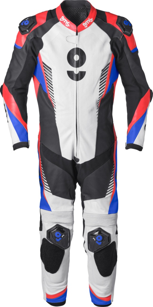 Leather suit GRC-1 1PCS black-blue-red