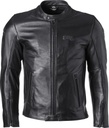 Leather jacket "The Roland Stones" black
