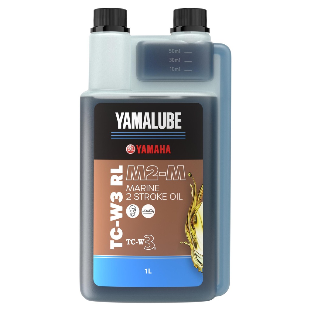 Yamalube M2-M Marine 2 Stroke Oil TC-W3-RL