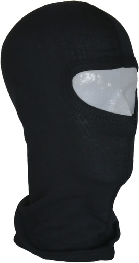 [ZG9300100300] Cotton balaclava black