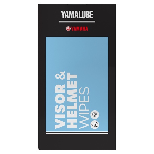 [YMD650492011] Yamalube Visor & Helmet Wipes Display Box (Pc Of 72)