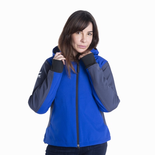Softshell jakna za vožnju iz kolekcije Paddock Blue za žene